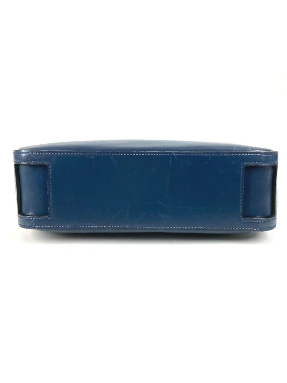 Hermes Business Bag Escapade Leather Navy